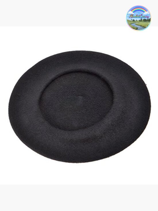 Wool French Beret Hat Solid Color Beret Cap for Women main image 4